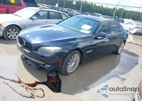 2012 BMW 750Li from USA, damaged, VIN WBAKB8C50CC963425